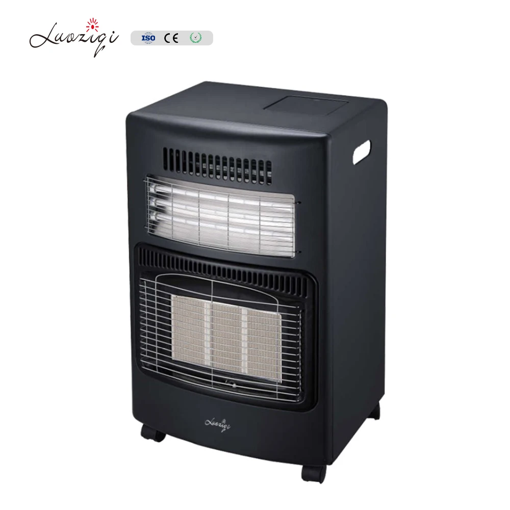 Popular Cheap Portable Mobile Infrared Ceramic Plate Gas Room Heater New Design Rinnai Gas Heater for Home