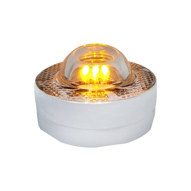 CE certified Tempered Glass super bright waterproof led signify solar road stud