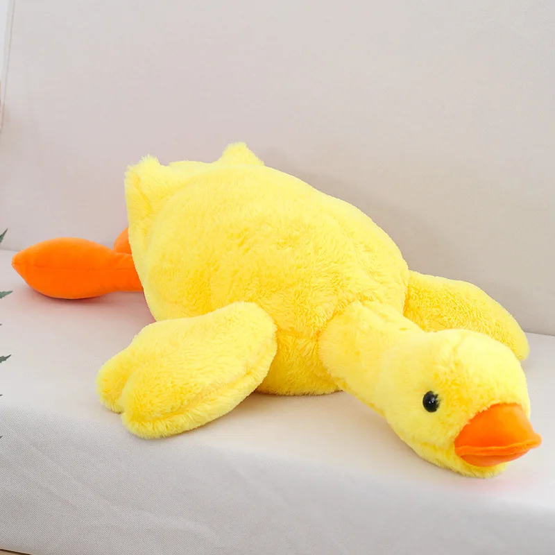 Handmade Anime Plush Giant Goose Swan Customizable Warm Embroidered Cartoon Character Weddings Fun Stuffed Animal Box