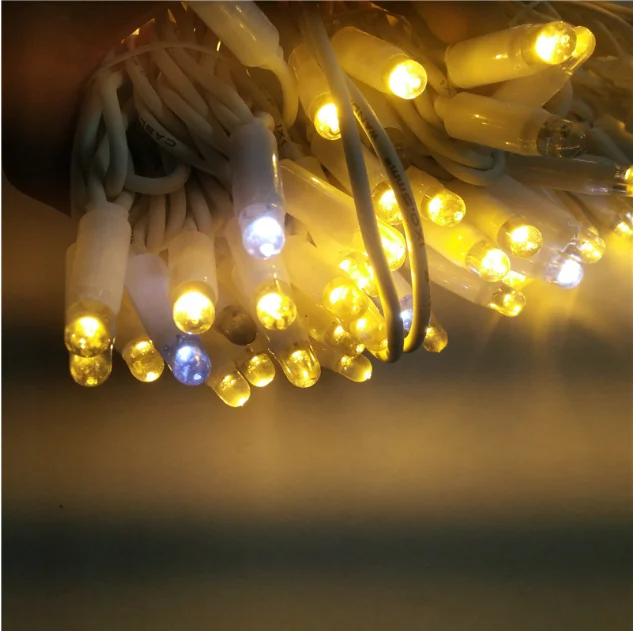 European Standard 230V Outdoor High Pressure Glue Filled Lamp IP65 Rubber Wire 192 Lamp Ice Strip Holiday Decorative Lamp