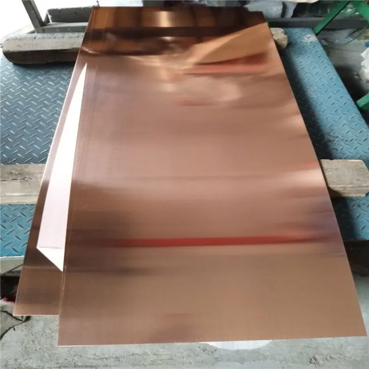 C11000 C12000 C26000 C28000 C34700 Copper Alloy 4x8 Copper Sheet Price 99% Pure Copper Plate