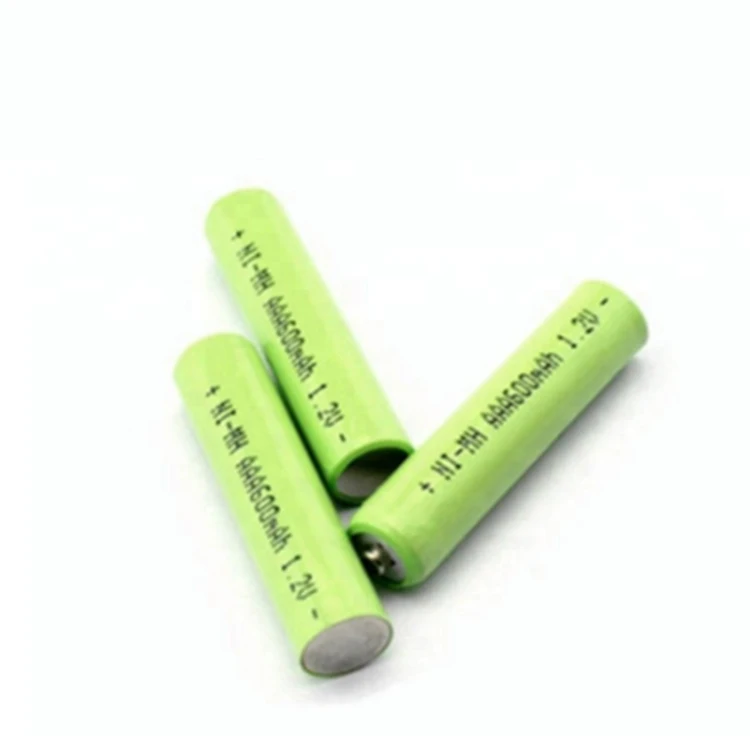 
High Quality RC Batteries Pack 4.8v Nimh AAA 600mAh 1.2V Ni-mh Rechargeable Battery 