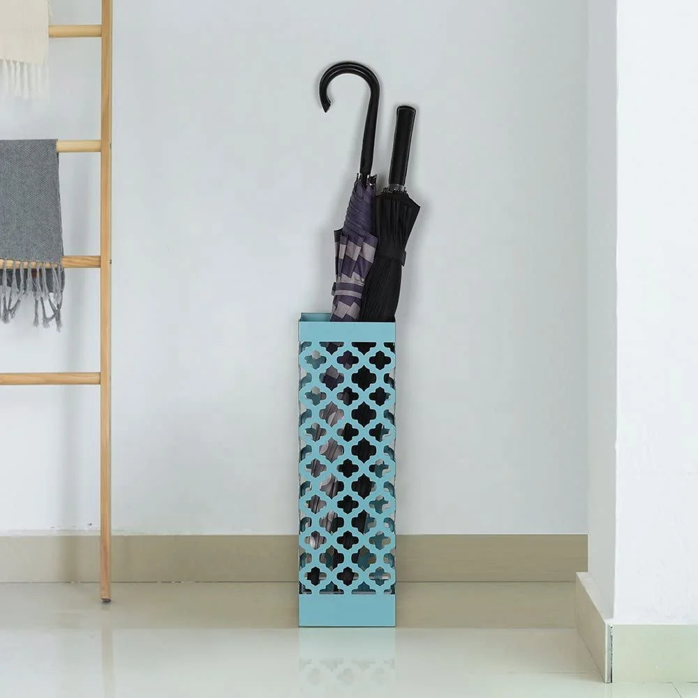 New Household Umbrella Holder Laser Cutting Technical Floor Model Square