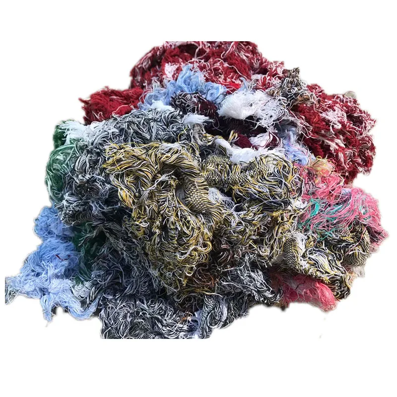 Manufacturer Wholesale Handmade Mix Hosiery Mix Color Cotton Rags