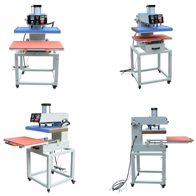 Swing Heater Head Portable Single Pallet Vinyl Film Sticker logo Cloth Printing Heat Press Machine for 16 X 24 Inch