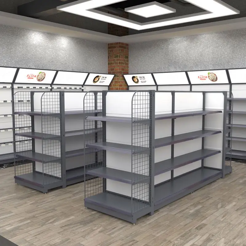 toy and gift hook display cabinet goods rack bulk candy rack store double sided adjustable supermarket shelves