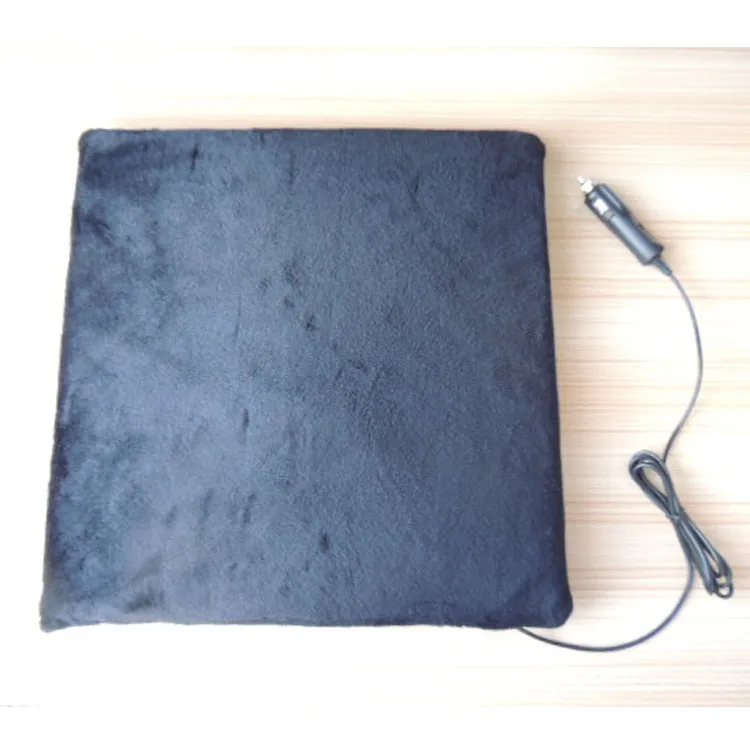 2018 new gadget leather car seat cushion 12v electric car heater