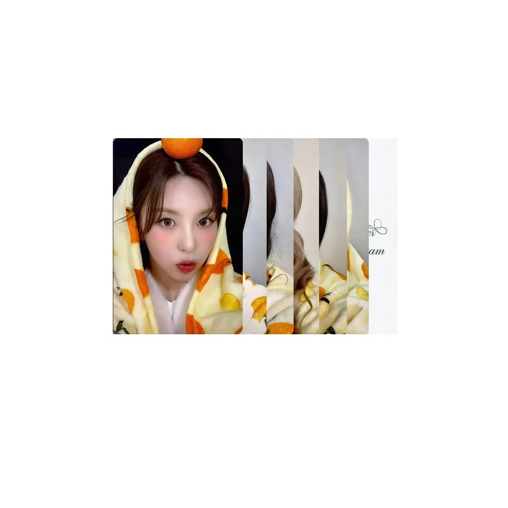 KPOP NMIXX A summer snam двухсторонняя открытка LOMO Haewon Lily Sullyoon Bae Jiwoo Kyujin подарок поклонникам на день рождения