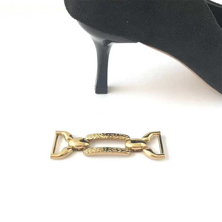 New Listing Custom Leather Shoes Shoe Chain Accessories Decoration High Heels Sandals Chain Buckle