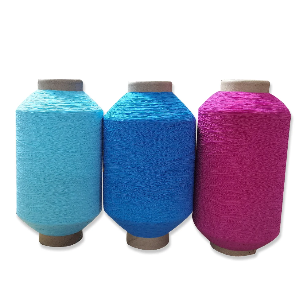 Chinese Supplier High Tenacity 90#/70D/70D Nylon Latex Rubber Covered Yarn for Weaving and Knitting