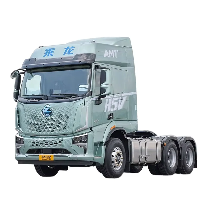 Used large transport Chenglong 480 HP usd truck tractor tractor truck head 6x4 tractor truck