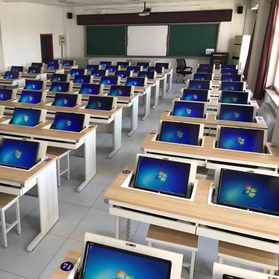 computer desk in training room lab room desk classroom furniture