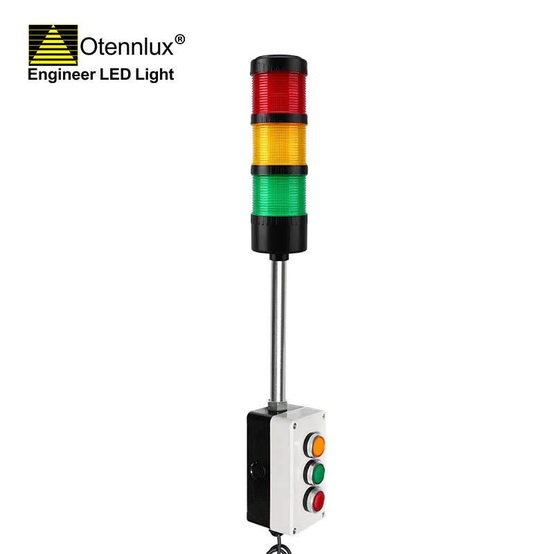 high quality switch CNC machine tools 3 layers led Stack lights with switch