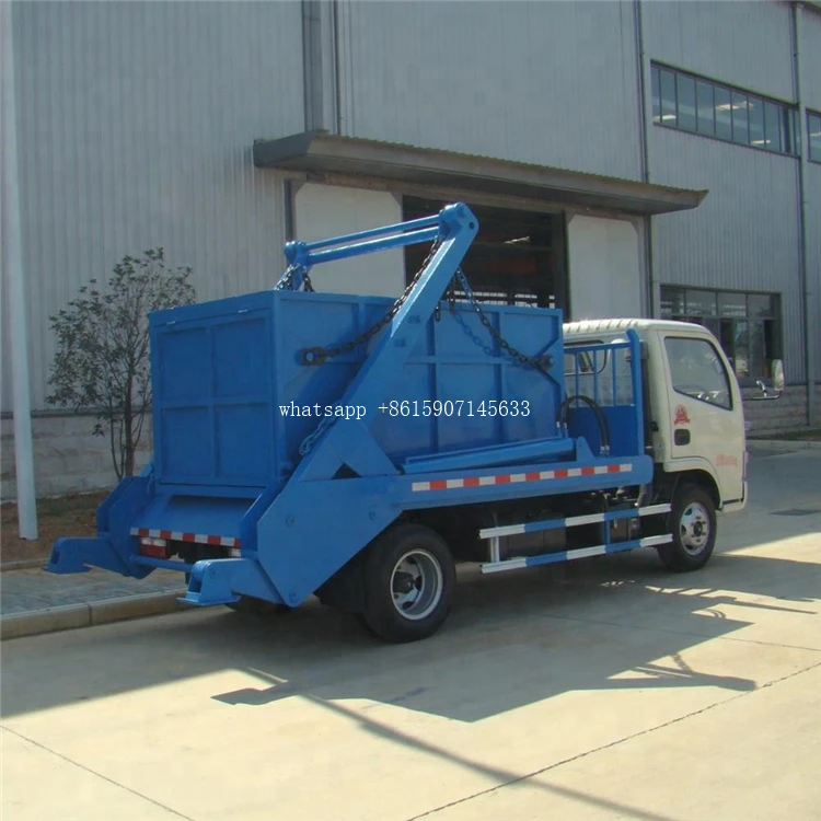 Гидравлическая система DONGFENG DLQ 4x2 4 куб. М поворотный рычаг мусоровоз/подъемный крючок для