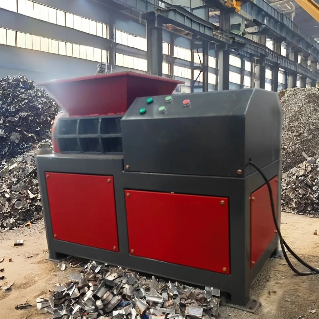 Small manual household plastic shredder blade Plastic shredder Metal recycling shredder