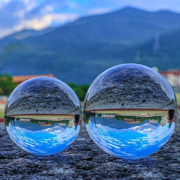 Honor of Crystal 3d Laser Engraving Photography Optical Glass Reflection K9 Clear 60mm Crafts Crystal Sphere Ball