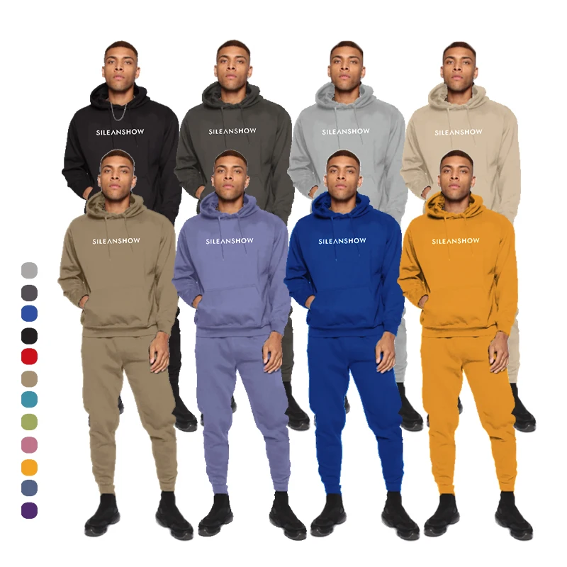 
Sports Wear Pullover Cotton &Polyester French Terry Hoodie Custom Hoodies Men 