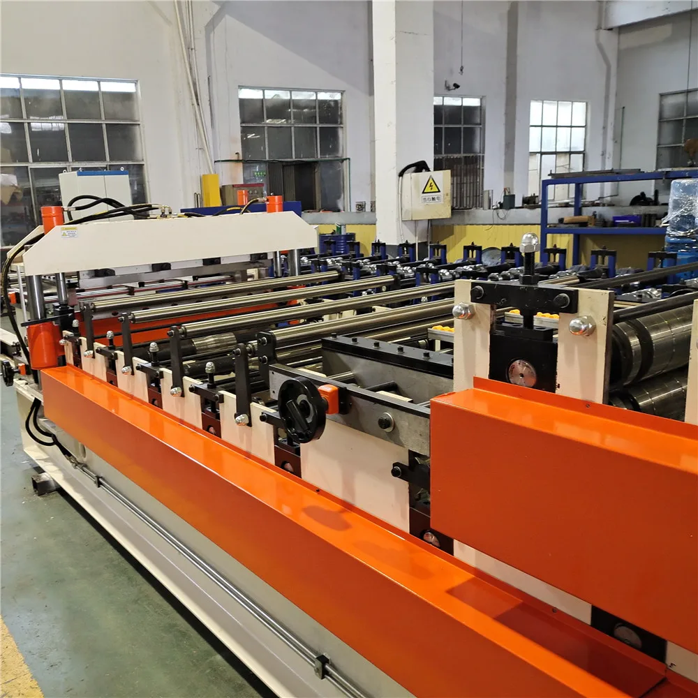 PLC Control Glazed Tile and Trapezoidal or Corrugated Roof Panel Roll Forming Machine Double Layer Metal Sheet Making Machine