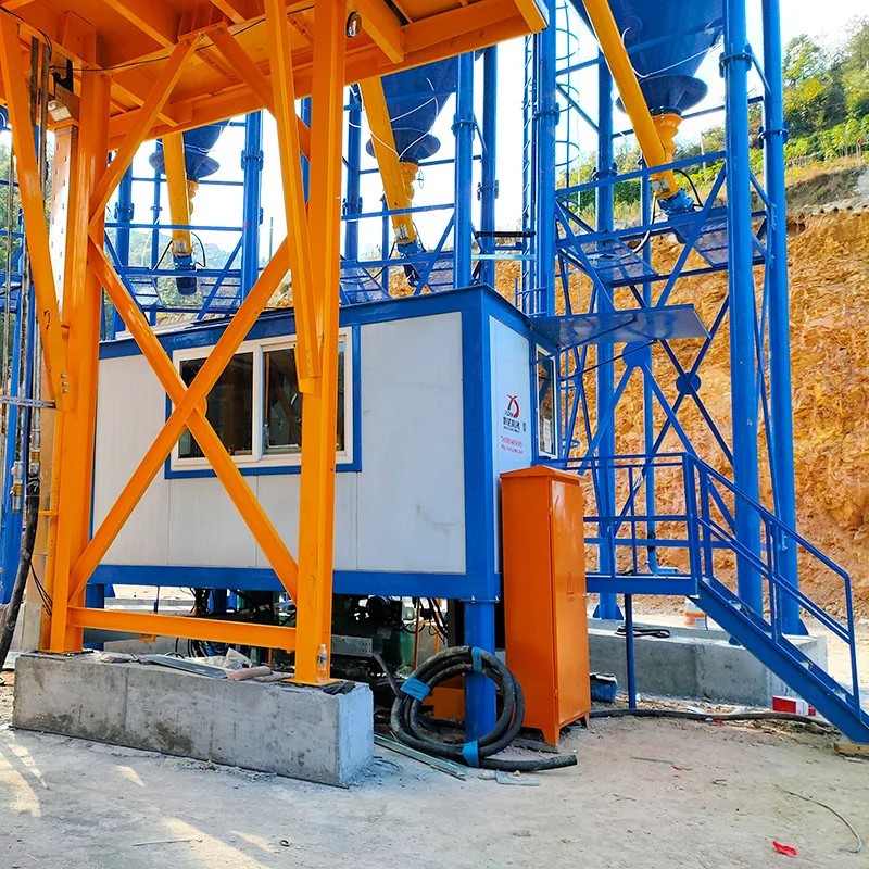 High Output HZS120 Ready Mix Concrete Mixing Plant 120m3/h Stationary Type of Concrete Batching Plant with Belt Conveyor