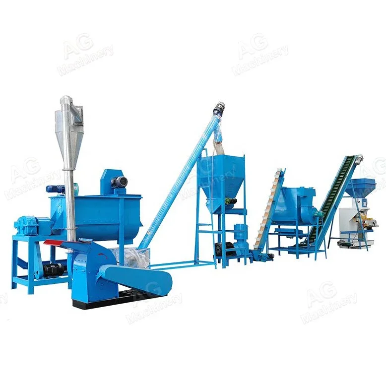 Машина для гранулирования корма для домашних свиней, линия по производству гранул для корма для домашних птиц и коз
