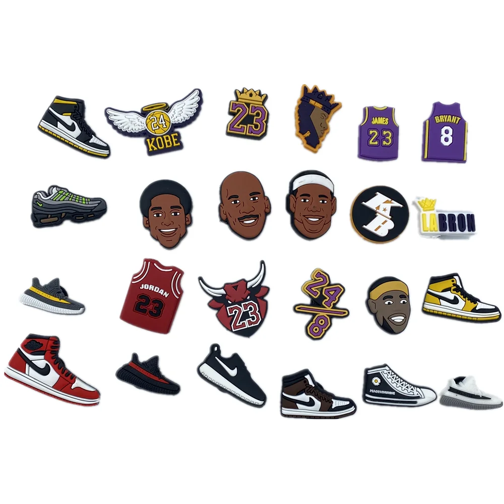 100pcs+ mexican Shoe Charms wholesale bulk PVC Clog Accessories drinks Decorations Charm Buckle for Kids Party Gifts