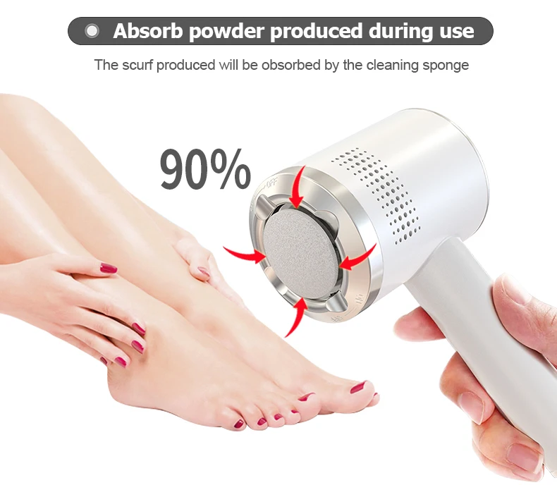 New trend product electric Callus Remover Machine Feet Removes Calluses foot grinder machine