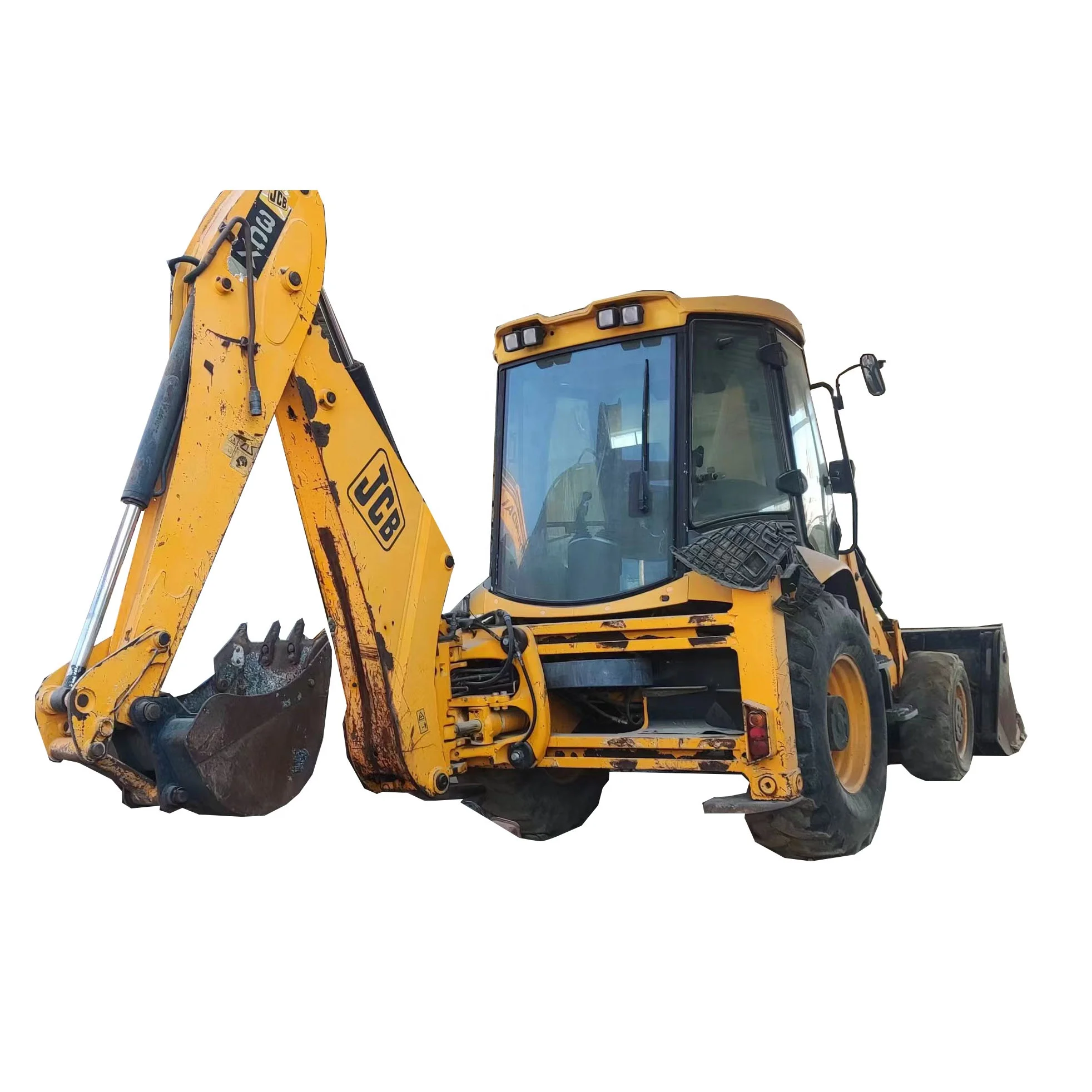 Оригинальный погрузчик Jcb 4cx из Великобритании с хорошей машиной в наличии