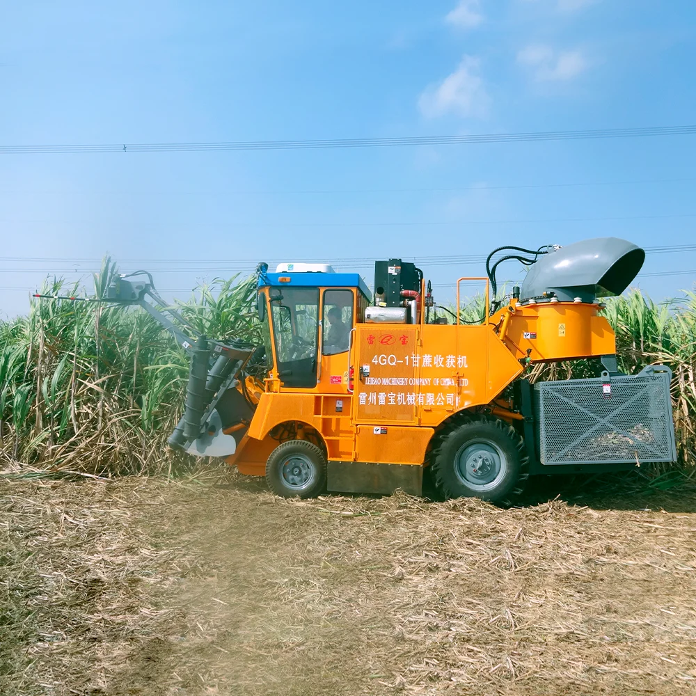 Mini Combine Sugarcane Harvester Machine for Sale High Efficient 15 T/h of Harvester Rate with a Competitve Cane Farms 5.5 Kg/s