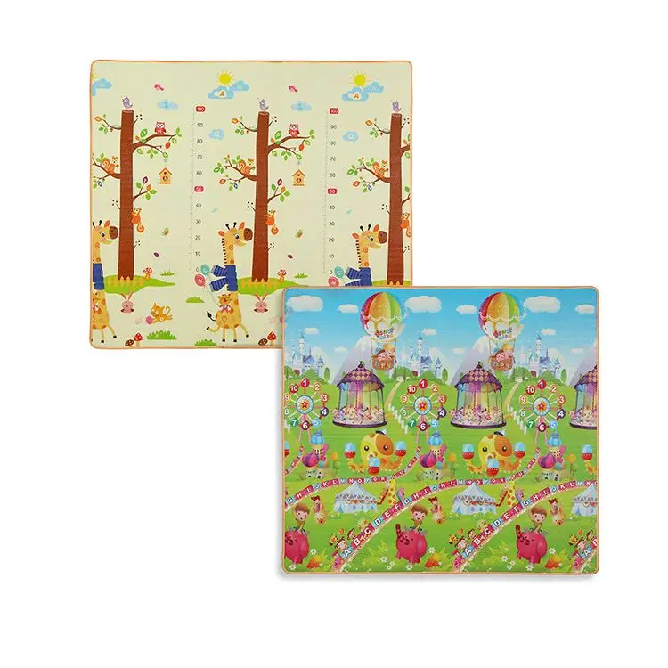 Manufacturer Wholesale Baby Playmat Crawling Children Carpet Folding Mat