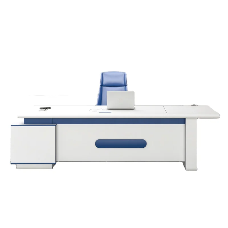 Executive Office Desk Office Furniture Modern design L Shape Melamine Manager Table