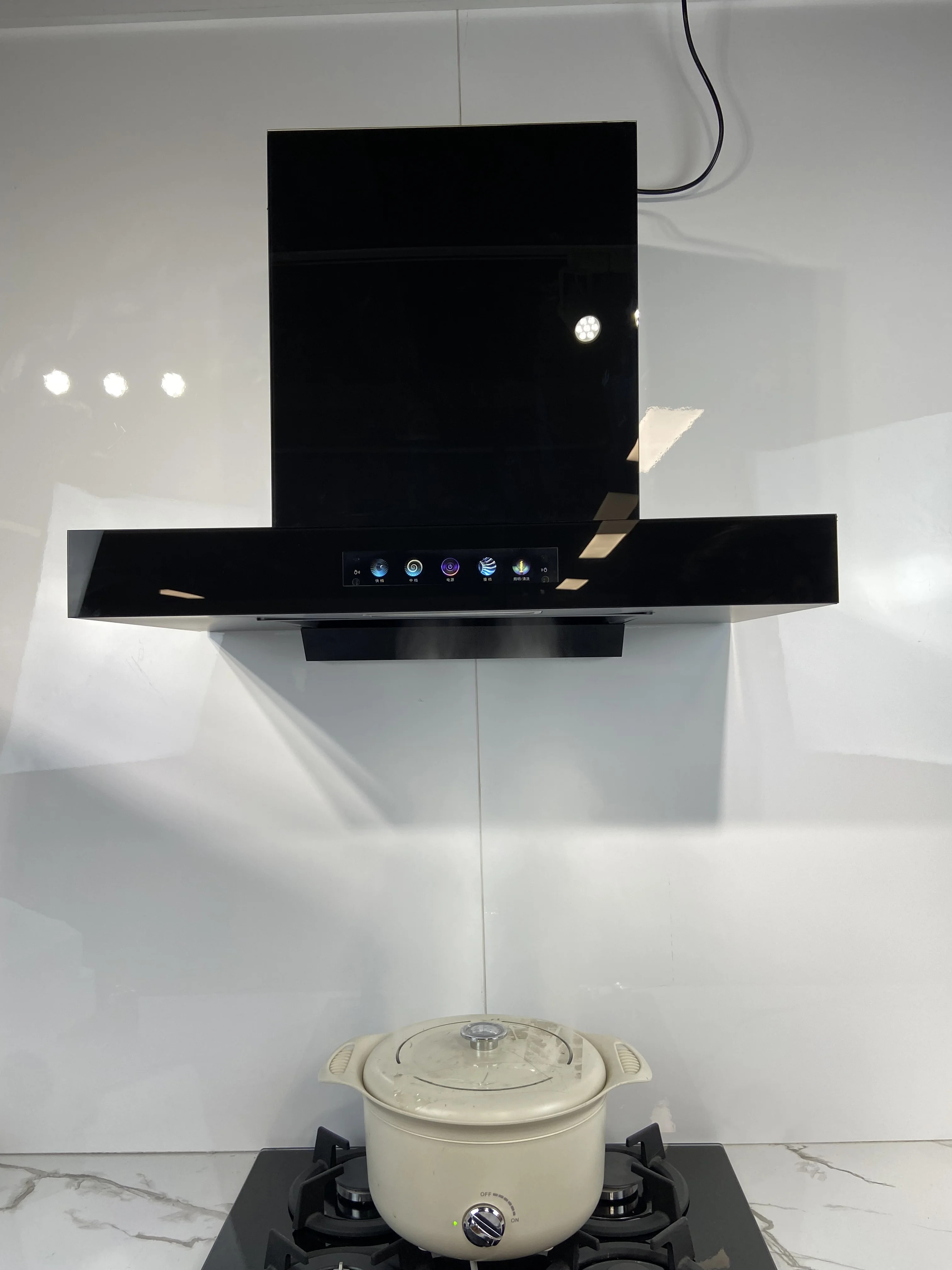 Competitive Price 900mm Stainless Steel Kitchen Chimney Ventilation Hood Commercial Cooking Extractor Hood Kitchen Chimney