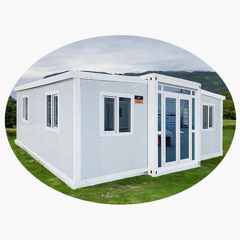 Steel Exterior Wall Interior Effect Bedroom Bathroom 20ft 40ft Foldable Expandable Portable Container Modular House