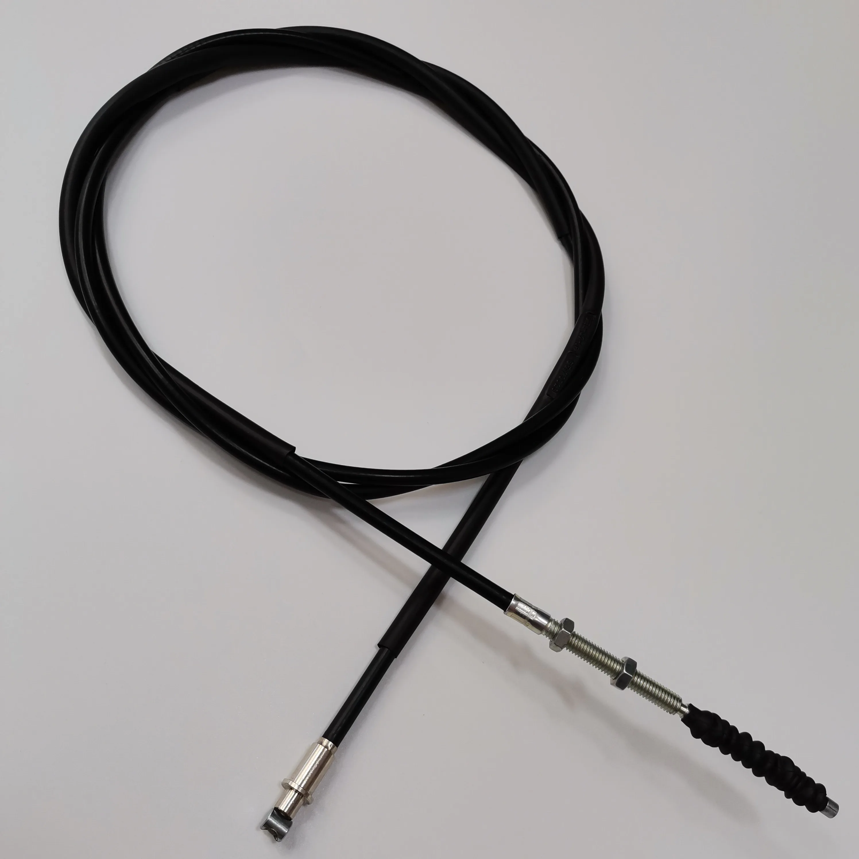 China supplier iso 2 wheeler spare parts universal tvs clutch cable price for TVS160 motorcycle