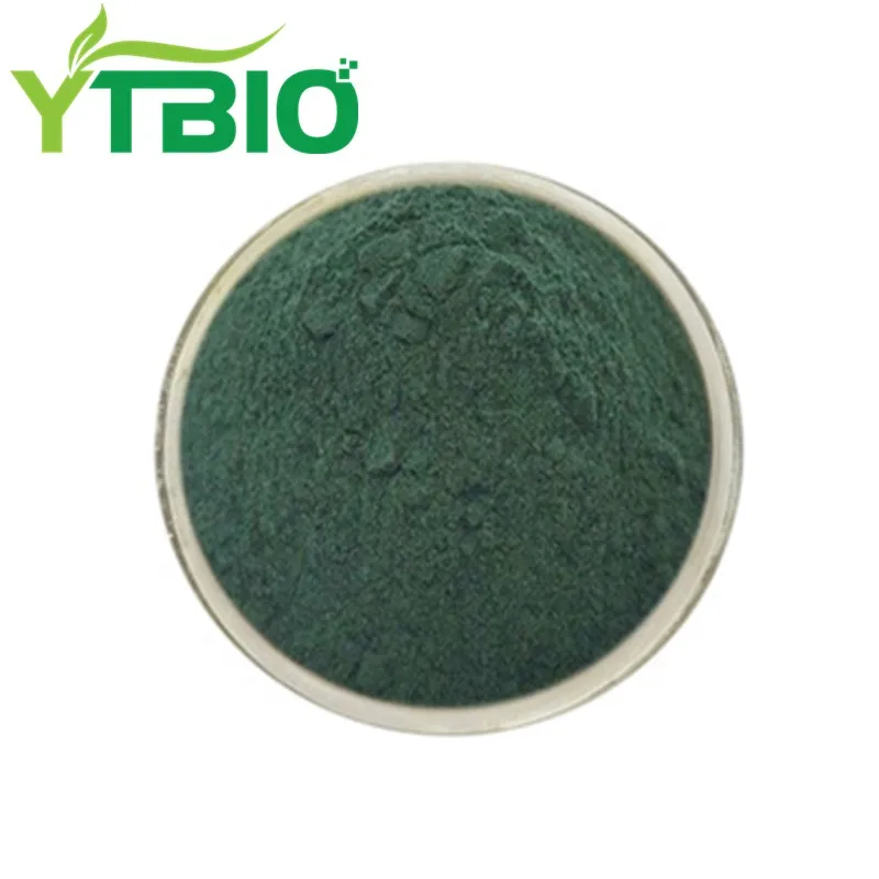 YTBIO Chlorophyllin Copper Complex Sodium Salt Sodium Complex Salt Chlorophyll E80 E568 Sodium Copper Chlorophyllin