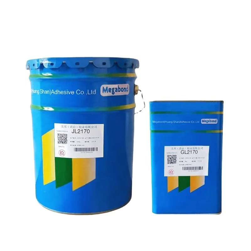 JL2170 solvent based resin adhesive with good coating performance for flexible plastic film laminating adhesive