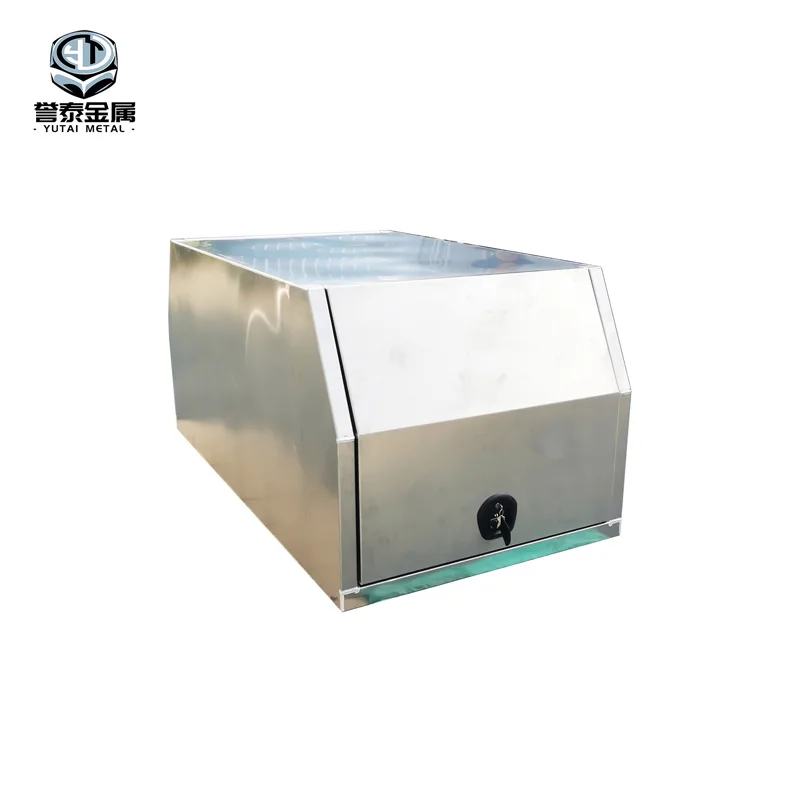 Waterproof Trailer Pickup Aluminum Storage Truck Tool Box Gull Wing Truck Canopy