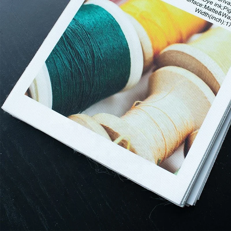 Предварительно напечатанный чистый растягивающийся холст для плоттера 280gsm, цифровая струйная печать, полихлопковый холст, рулон бумаги для краски
