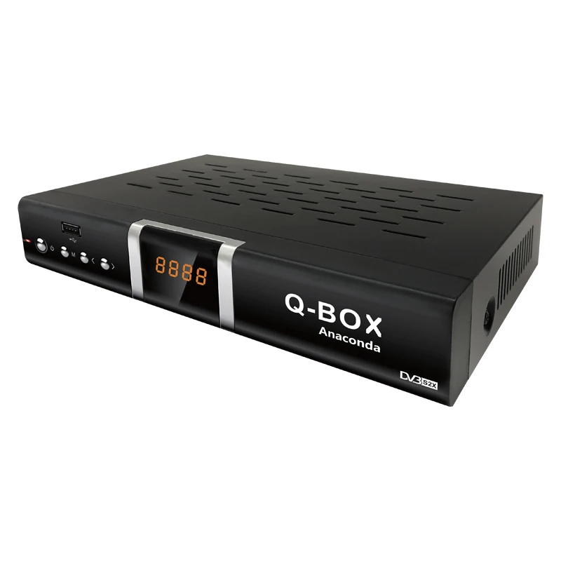 Q-BOX Anaconda New mini   dvb s2 receiver ca fpv receiver for satalit dish satellite receiver tv set top box TV BOX dvb t2 Recei