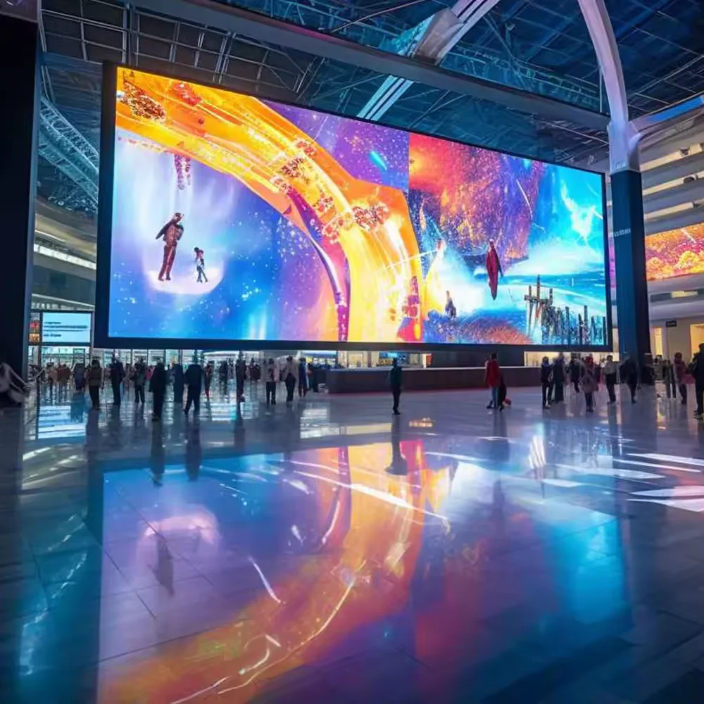 Factory High Definition Front Installation Pantalla LED LV Screen Indoor Advertising Led Wall Video Display