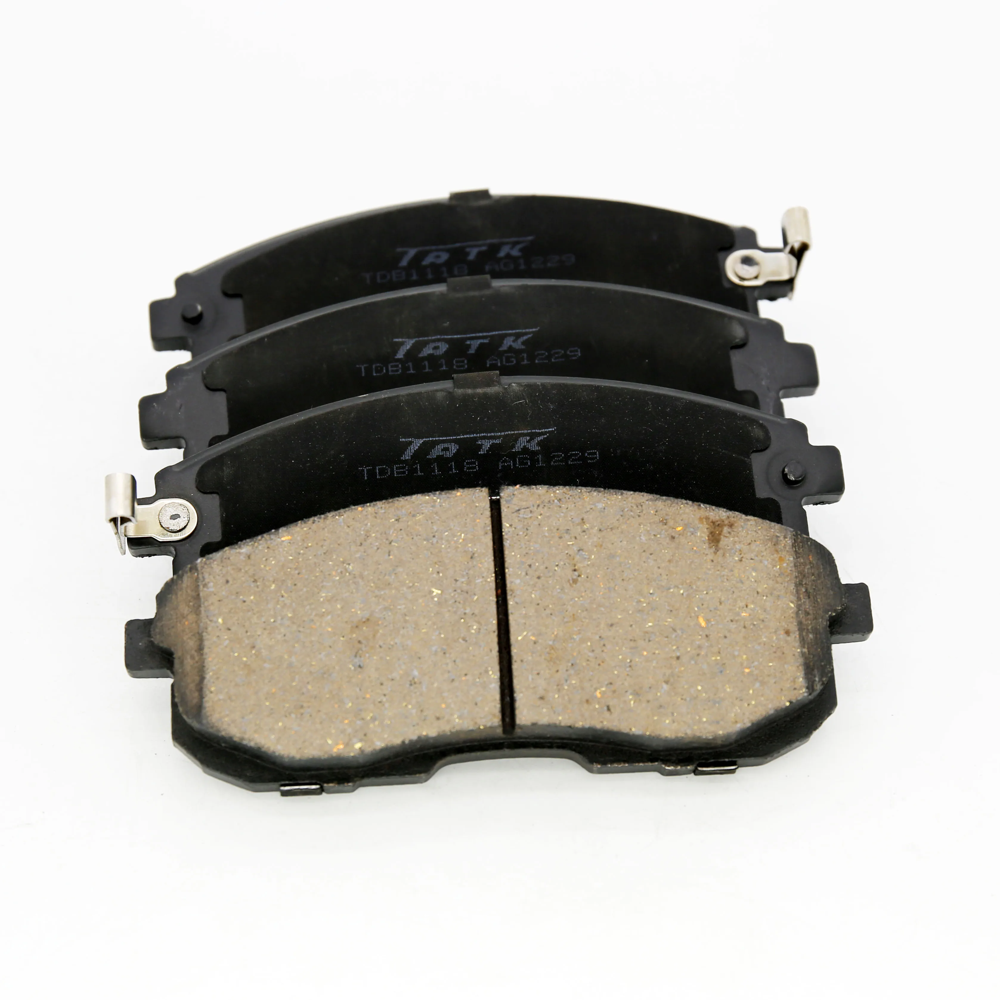 Tatk OEM автозапчасти для Nissan JUKE(F15) 10- MARCH III(K12) 02-10 передние тормозные колодки без шума 41060-89E91 D430 GDB1003 1118
