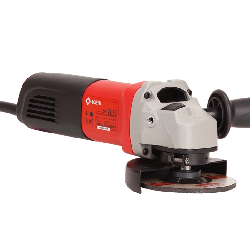 9917B 750W Hand Grinder Grinding and Polishing Machine Angle Grinder