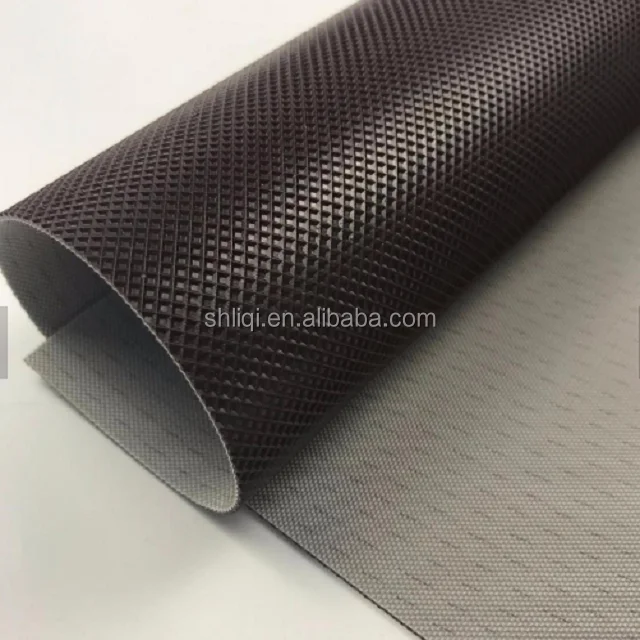 PU diamond pattern industrial belt is non-slip and suitable for food assembly line low-angle climbing conveying