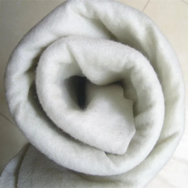 PET short fiber nonwoven geotextile