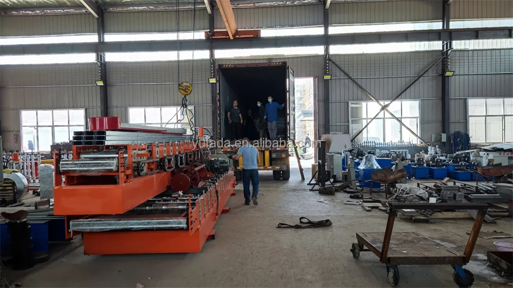 Light steel Omega type channel steel plate hydraulic keel steel plate pressing machine for sale