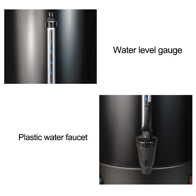 Commercial Catering Water Boiler New Arrival Restaurant Hot Water Tea Urn 8L Electric Mechanical Stainless Steel Portable Kettle