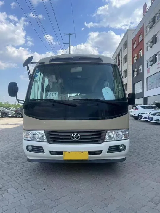 China used engine coaster bus minibus used toyota coaster 30 seater bus for sale