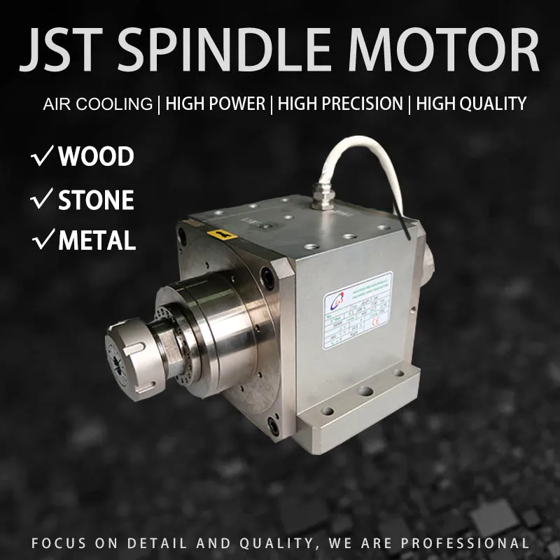 7.5kW double shaft motor spindle with ER40 handle