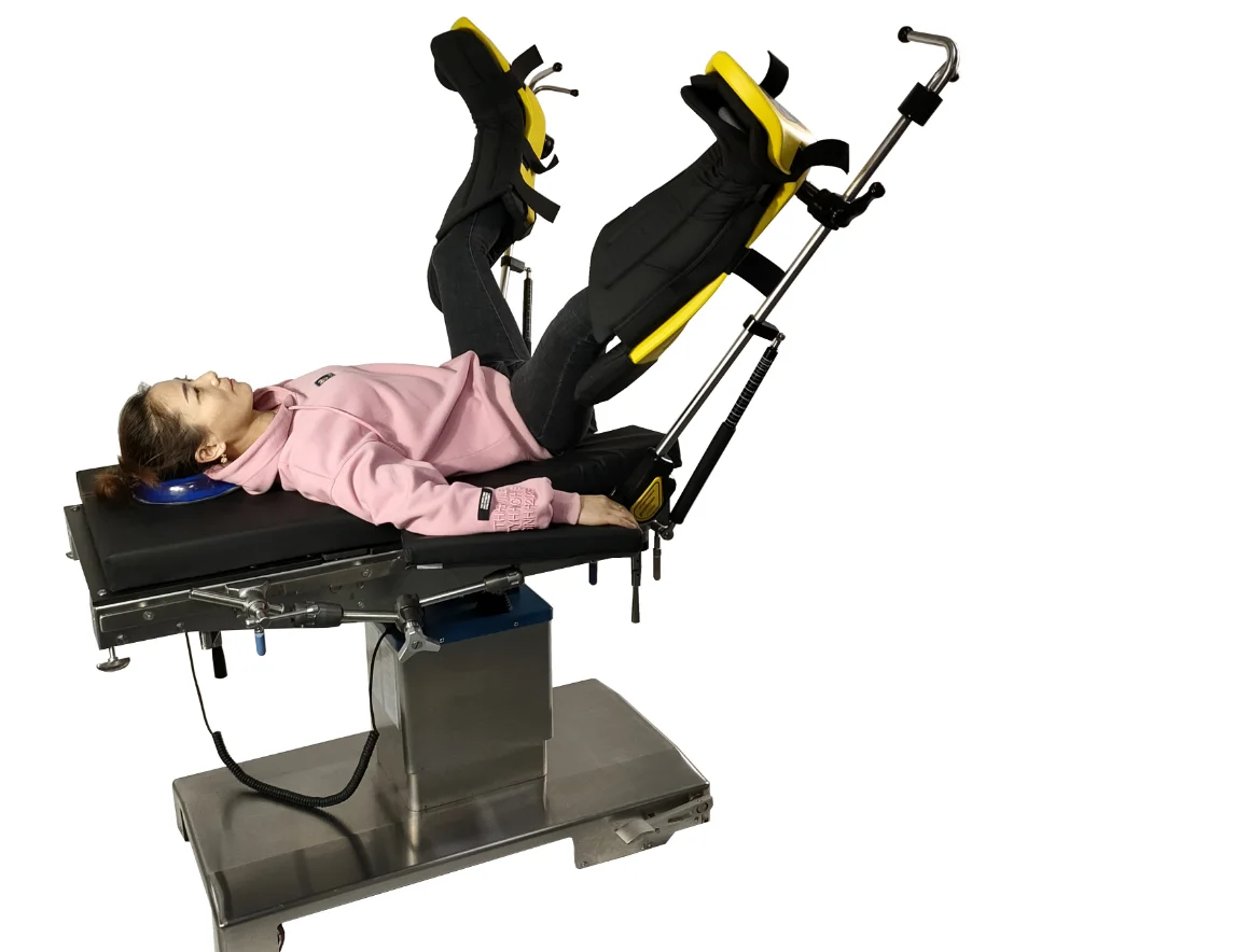 Yellow fin urology obstetrics gynecology lithotomy surgery leg support