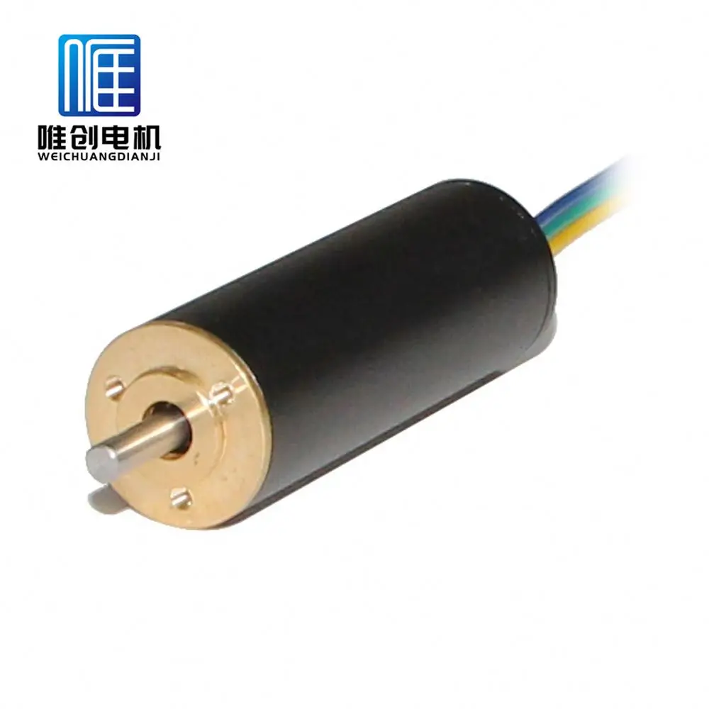 Precision 16mm slotless high torque brushless dc motor