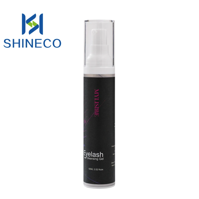 Hot Sale Deeply Clean the Eyelashes Dust Oil to Prolong the Glue Lasting 50ml Cleansing Gel for Eyelash Extension